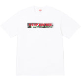 White Supreme hardcore tee